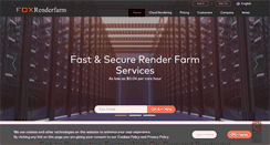 Desktop Screenshot of foxrenderfarm.com